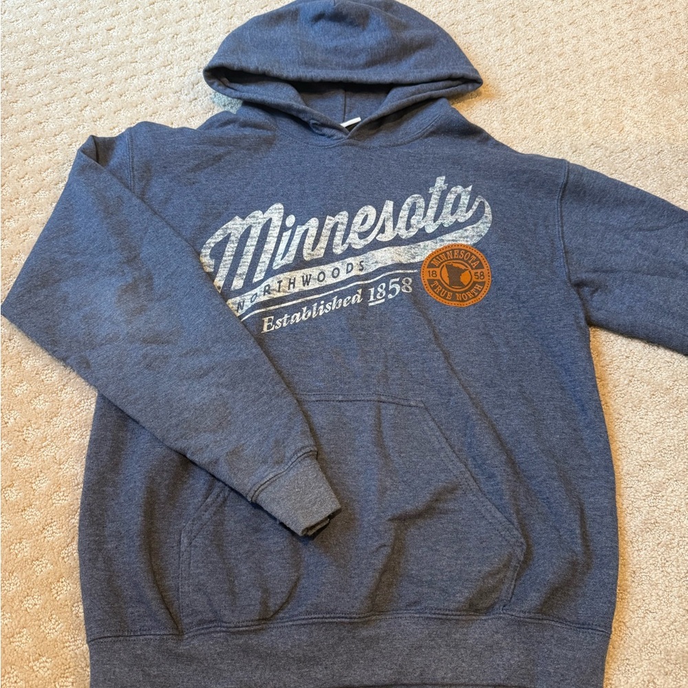 Blue Minnesota Hoodie
